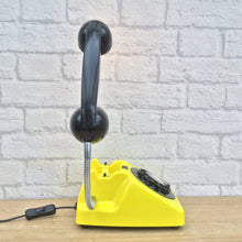 Load image into Gallery viewer, Retro Telephone Lamp Yellow / Black
