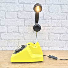 Load image into Gallery viewer, Retro Telephone Lamp Yellow / Black
