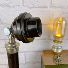 Load image into Gallery viewer, Antique Microphone Lamp, RAF Memorabilia.
