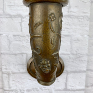 Vintage Brass Wall Light.