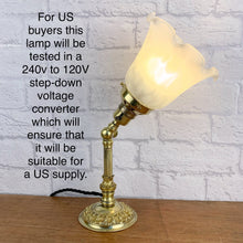 Load image into Gallery viewer, Vintage Brass Lamp
