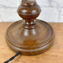Load image into Gallery viewer, Vintage Wood Lamp Base.
