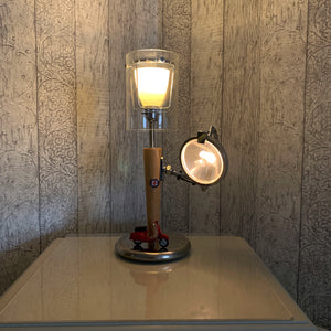 Retro Lamp, Scooter Lover Gift.