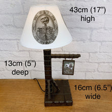 Load image into Gallery viewer, Vintage Gothic Lamp.
