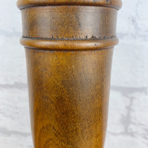 Art Deco Wood Lamp Base.