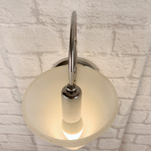 Load image into Gallery viewer, Pair Of Italian Wall Lights, Chrome &amp; White
