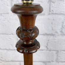 Load image into Gallery viewer, Vintage Wood Lamp Base.
