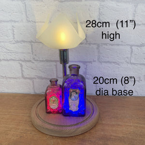 Boudoir Lamp, Perfume Bottle Lamp