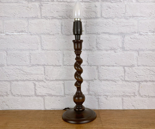 Barley Twist Lamp, 1970’s Vintage.