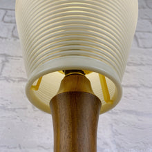 Load image into Gallery viewer, Mid Century Modern Teak Lamp.
