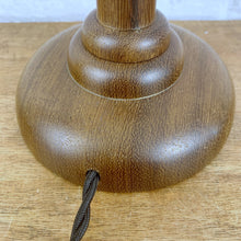 Load image into Gallery viewer, Mid Century Modern Teak Lamp.
