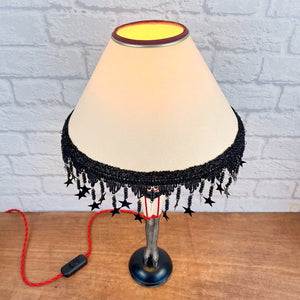 Vintage Burlesque Lamp, Boudoir Glamour Decor.