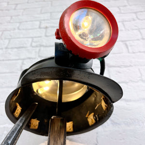 Miners Helmet Lamp, Nostalgia Gift.