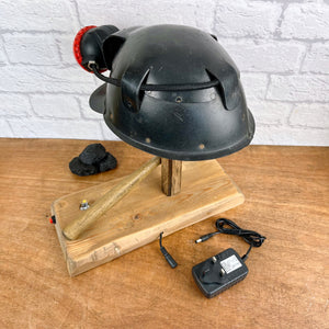 Miners Helmet Lamp, Nostalgia Gift.