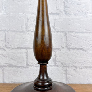 Tall Vintage Wood Lamp.