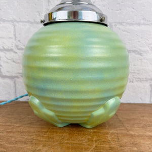 Art Deco Ceramic Beehive Lamp.