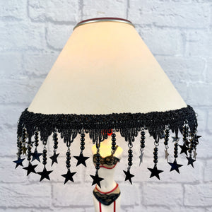 Vintage Burlesque Lamp, Boudoir Glamour Decor.