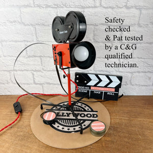 Movie Lover Gift, Movie Camera Lamp.