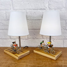 Load image into Gallery viewer, Cycling Gifts, Pair Of Vintage Racing Cycle Lamps.
