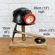 Load image into Gallery viewer, Miners Helmet Lamp, Nostalgia Gift.
