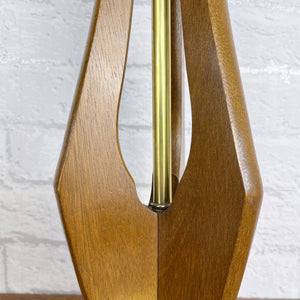 Pair Of Tall Mid Century Sculptural Table Lamps, Adrian Pearsall, Modeline.