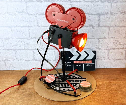 Movie Lover Gift, Movie Camera Lamp.