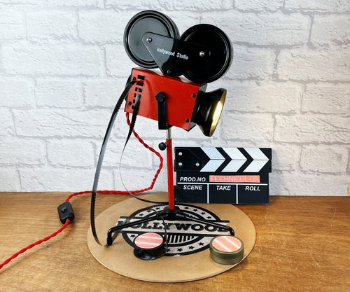 Hollywood Lamp, Movie Lover Gift.