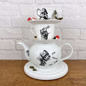 Alice In Wonderland Gift, Teapot Lamp.