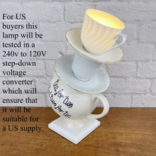 Load image into Gallery viewer, Quirky Teapot Lamp, Tea Drinker Gift
