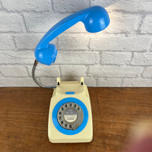 Quirky Gift, Retro Telephone Lamp.