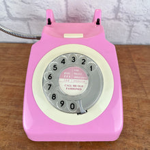 Load image into Gallery viewer, Retro Telephone Lamp Pink
