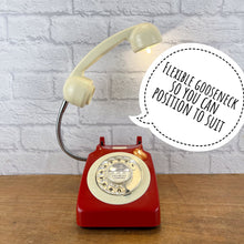 Load image into Gallery viewer, Red Desk Lamp, Working From Home Gift.
