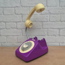 Load image into Gallery viewer, Purple Desk Lamp, Quirky Retro Gift.
