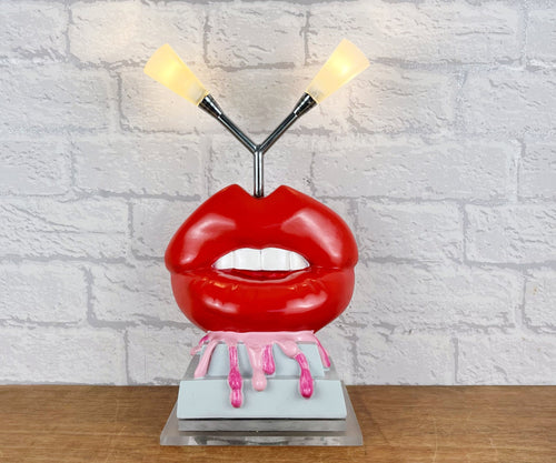 Lips Gift, Funky Lips Lamp.