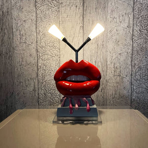 Lips Gift, Funky Lips Lamp.