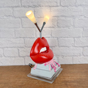 Lips Gift, Funky Lips Lamp.