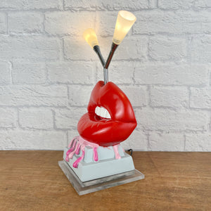 Lips Gift, Funky Lips Lamp.