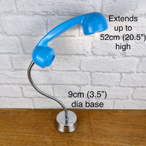 Desk Lighting, Quirky Blue Lamp