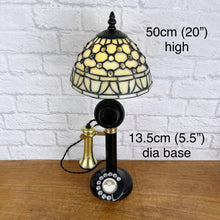 Load image into Gallery viewer, Antique Candlestick Telephone Lamp.
