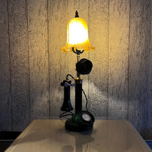 Load image into Gallery viewer, Vintage Candlestick Telephone Lamp.
