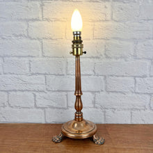 Load image into Gallery viewer, Antique Copper Lamp.
