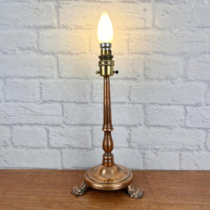 Antique Copper Lamp.