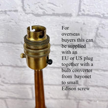 Load image into Gallery viewer, Antique Copper Lamp.
