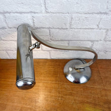 Load image into Gallery viewer, Art Deco Chrome Bankers / Piano Lamp
