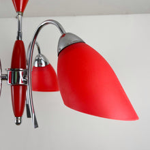 Load image into Gallery viewer, Mid Century Atomic Chandelier Ceiling Light.
