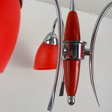 Load image into Gallery viewer, Mid Century Atomic Chandelier Ceiling Light.
