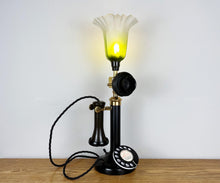 Load image into Gallery viewer, Vintage Candlestick Telephone Lamp.

