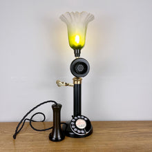 Load image into Gallery viewer, Vintage Candlestick Telephone Lamp.
