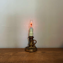 Load image into Gallery viewer, Vintage French Lamp, Wee Willie Winkie Chamberstick Lamp
