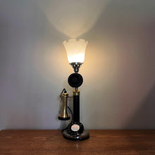 Load image into Gallery viewer, Vintage Candlestick Telephone Lamp.

